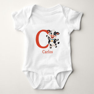 Body C est pour Personnalisation de Vache Mignonne