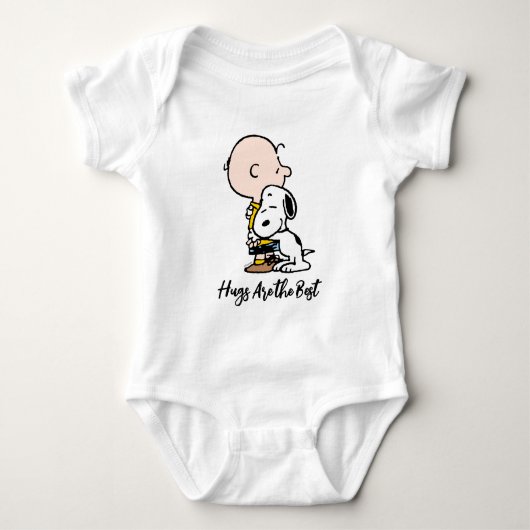 Body cacahuètes | Charlie Brown & Snoopy Hug (Devant)