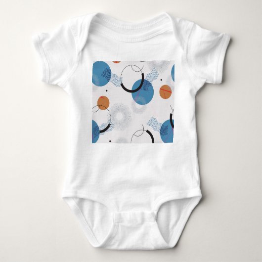 Body Cactus colorés : Motif mignon et sans couture (Devant)