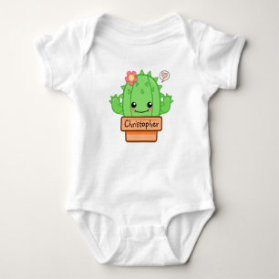 Body Cactus Kawaii Personnalisé