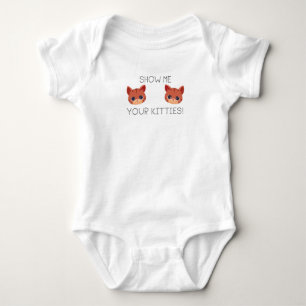 Body Cadeau Amoureux des chats Montrez-Moi Vos Kitties