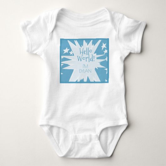 Body Cadeau bébé garçon ! Douche-le avec ça (Devant)