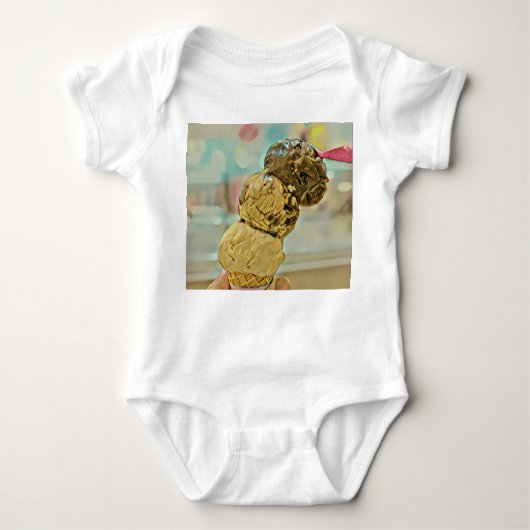 Body Cadeau d'anniversaire de crème glacée (Devant)