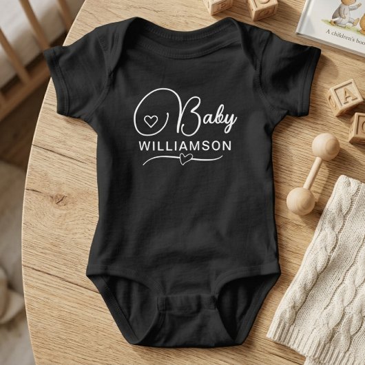 Body Cadeau d'annonce de grossesse - Nom de bébé person