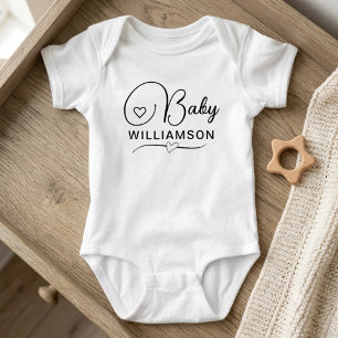 Body Cadeau d'annonce de grossesse - Nom personnalisé