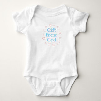 Body Cadeau de Dieu, Cadeau de bébé religieux, Baptême