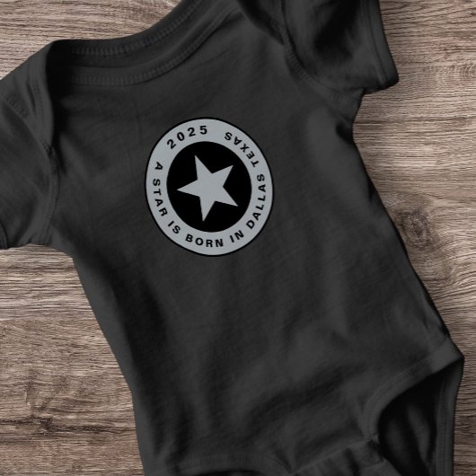Body Cadeau de naissance Douche Dallas Texas Star Sport