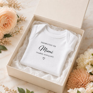 Body Cadeau de révélation de grossesse pour Mimi