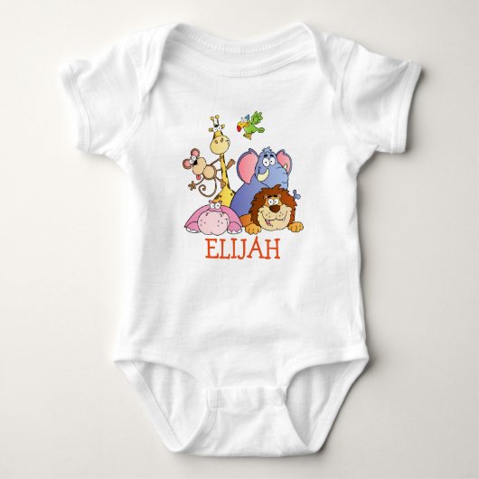 Body Cadeau de vêtements pour bébé garçon ELIJAH (Devant)