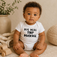 Cadeau drôle et mignon pour une baby shower modern