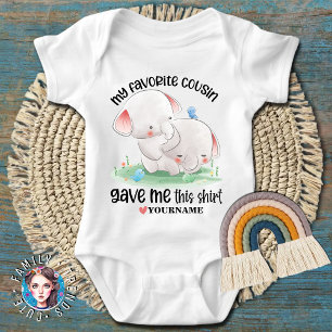 Body Cadeau drôle pour cousin - Mon cousin préféré m'a