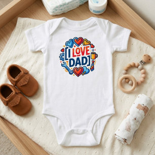 Body Cadeau pour nouveau papa J'aime papa