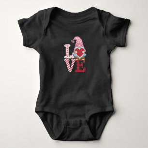 Body Cadeaux de couple d'amour de gnome de la Saint-Val