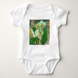 Body Calla Lily Fleurs Bodysuit bébé