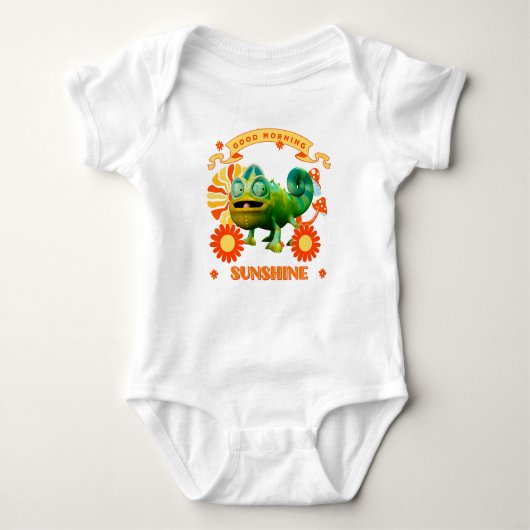 Body Caméléon drôle Bonjour Soleil (Devant)