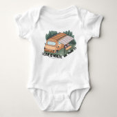 Body camionneur unisex bébé mignon (Devant)