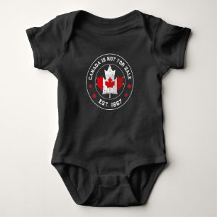 Body canada n'est pas à vendre Est 1867 Drapeau canadie