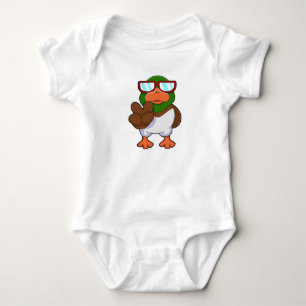Body Canard avec des lunettes de soleil