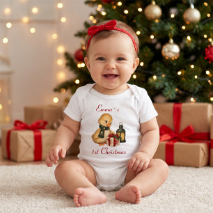 Body Canard personnalisé pour le premier Noël de bébé