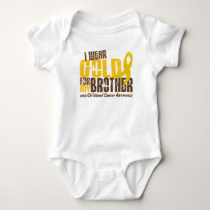 Body Cancer de l'enfant JE PORTE DE L'OR POUR MON FRÈRE