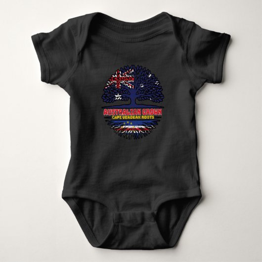 Body Cap-Vert Australie Australie drapeau des racines d (Devant)