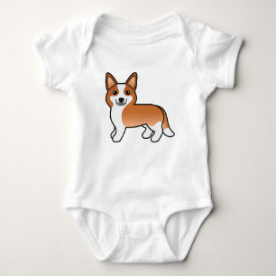 Body Cardigan Rouge Et Blanc, Chien De Cartographie De