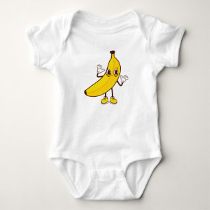 Body Caricature à la banane mignonne et drôle