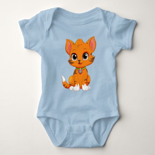 Body Caricature adorable de chat (Devant)