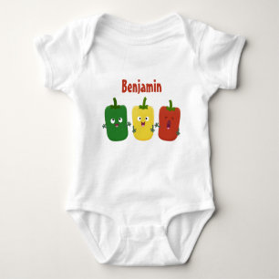 Body Caricature de chant trio capsicum poivre clair