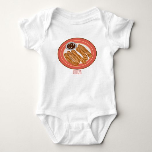 Body Caricature de Churro (Devant)