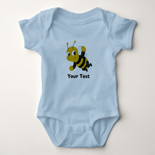 Body Caricature personnalisée Bee Bodysuit bébé (Devant)