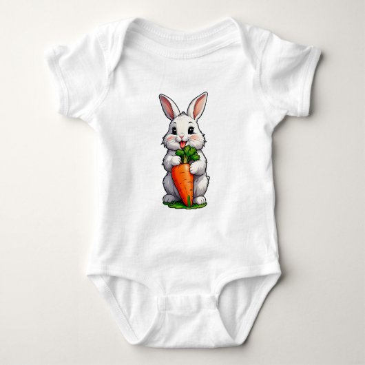 Body Carotte mangeuse de lapin (Devant)