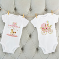 Carousel rose pâle pour bébé rose pâle