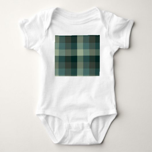 Body Carreaux Vichy Vert Design (Devant)