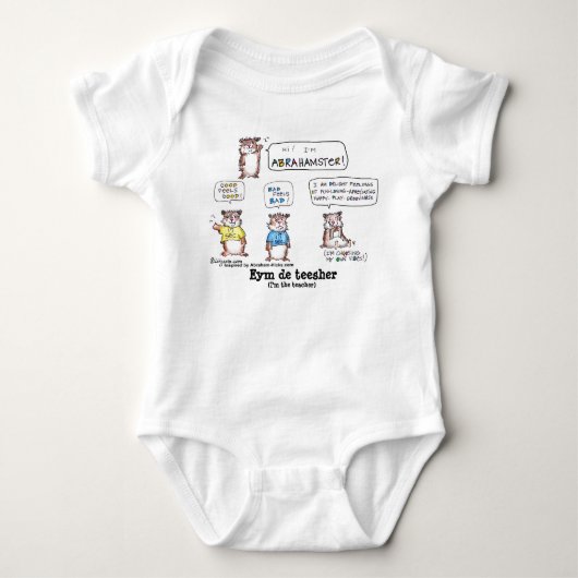 Body Cartoon Abrahamster Funny Baby (Devant)