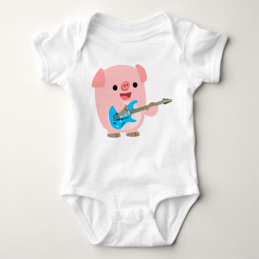 Body Cartoon Cochon Vêtements pour bébés (Devant)