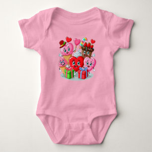 Body Cartoon Heart & Sweet amis valentine's day