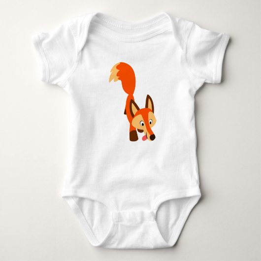 Body Cartoon Inquisiteur Fox Baby Bodysuit (Devant)