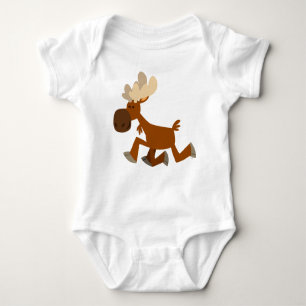 Body Cartoon mignon Merry Moose Vêtements bébé