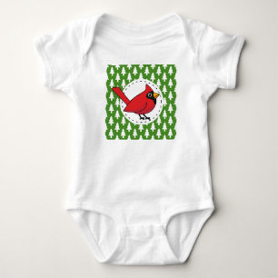 Body Cartoon Red Cardinal