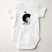 Body Cavalier de baleine sur le vélo de quart de penny (Dos)