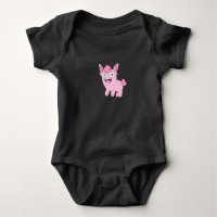 Ce bébé top de créature rose bizarre