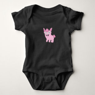 Body Ce bébé top de créature rose bizarre