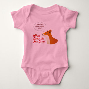 Body Ce qui fait le Fox pour indiquer le T-shirt drôle