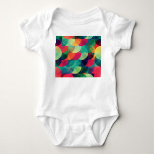 Body Cercle de grunge coloré Motif transparent