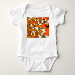 Body Cercles d'automne lumineux : motif abstrait.