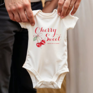 Body Cerise Douce Personnalisé