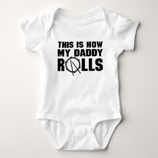 Body C'Est Comme Ça Que Mon Papa Roule Le Drummer (Devant)