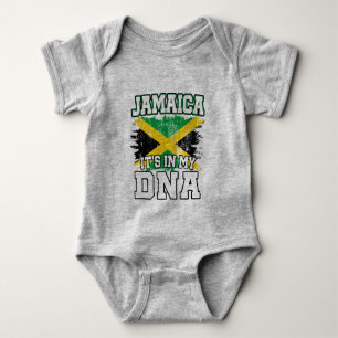 Body C'est dans mon ADN Jamaïcain Pride Jamaïque Drapea