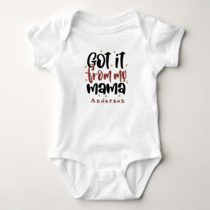 Body C'est De Mamma Nom Personnalisé Mignon